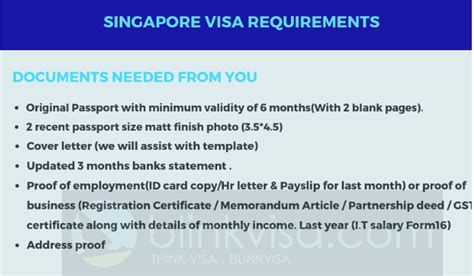 singapore visa requirements us citizens.